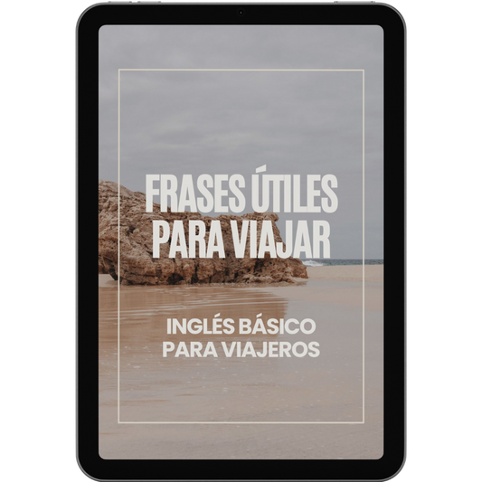 Guía digital Idiomas para Viajeros - Inglés + Portugués, Italiano y Francés
